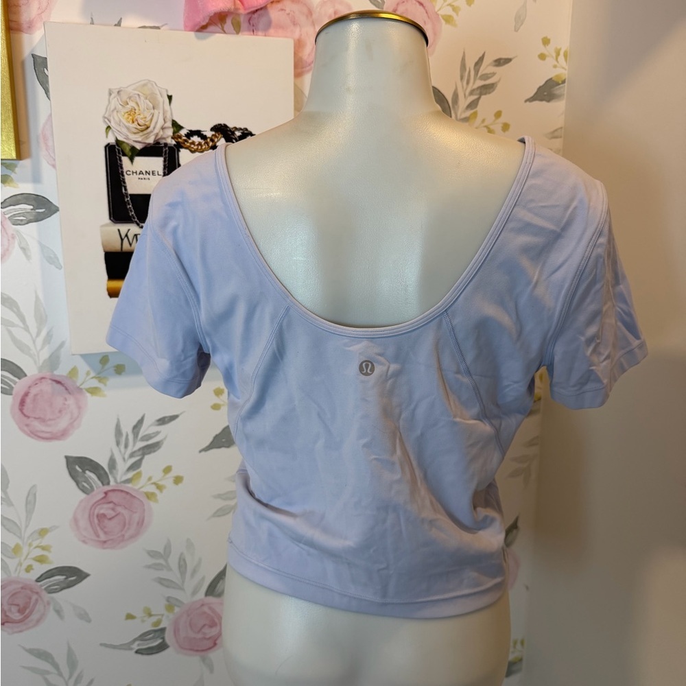 Lululemon Align Tee Lavender Dew - Picture 2 of 2